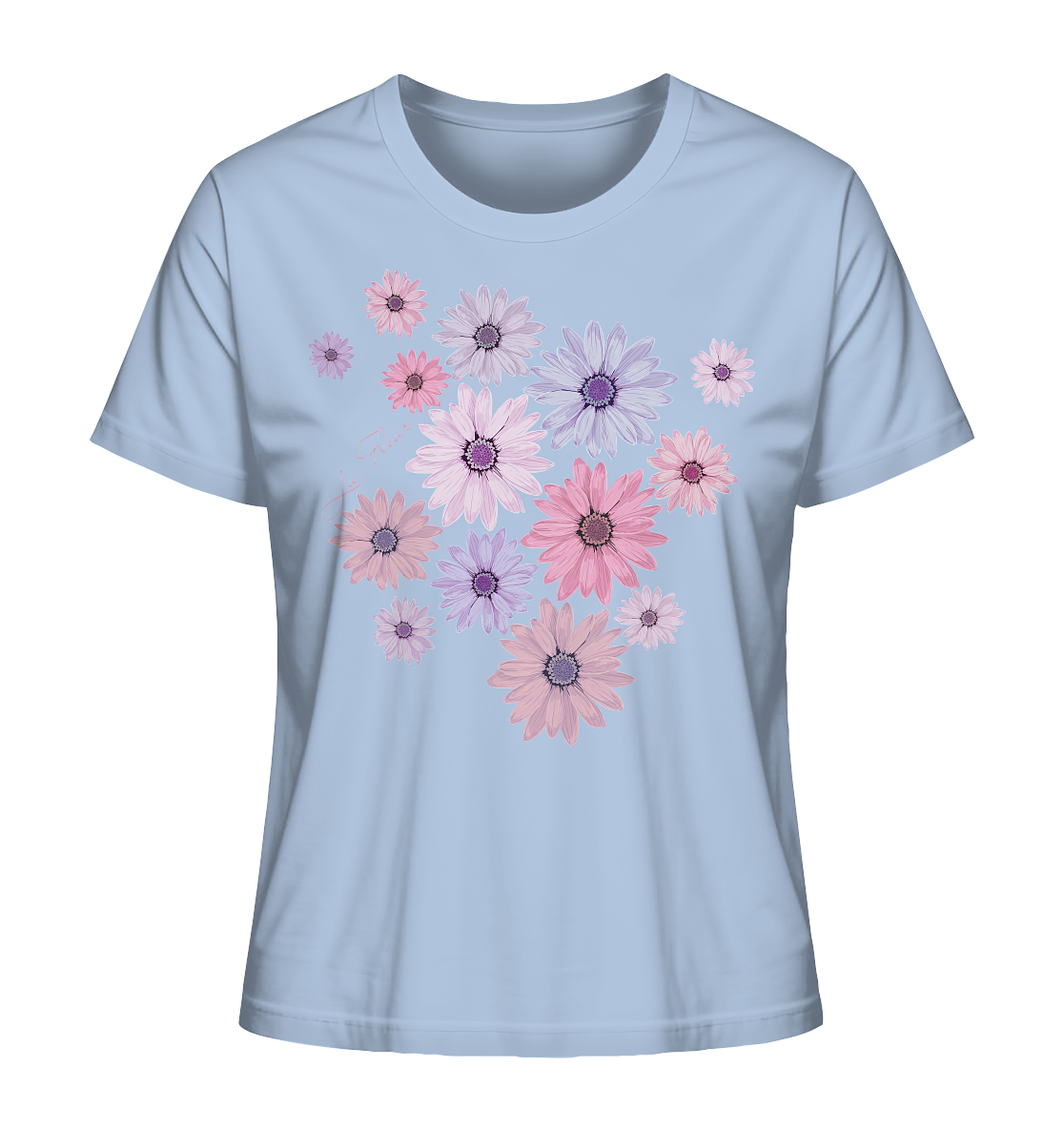 Full of Flowers - Ladies Organic Shirt