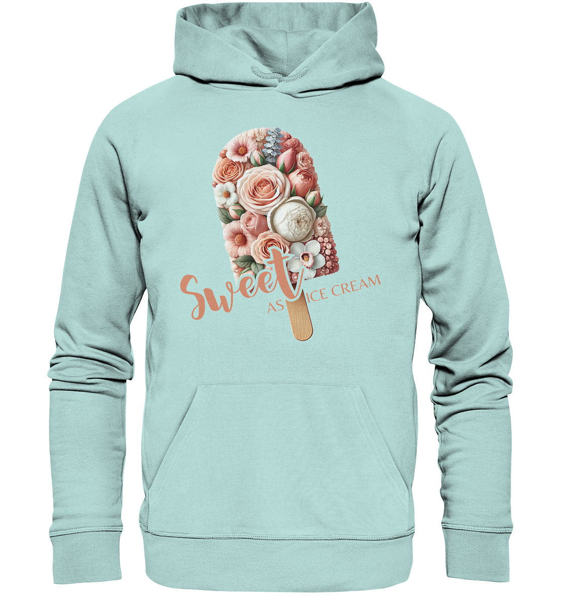 Sweet as Ice Cream - Organic Basic Hoodie