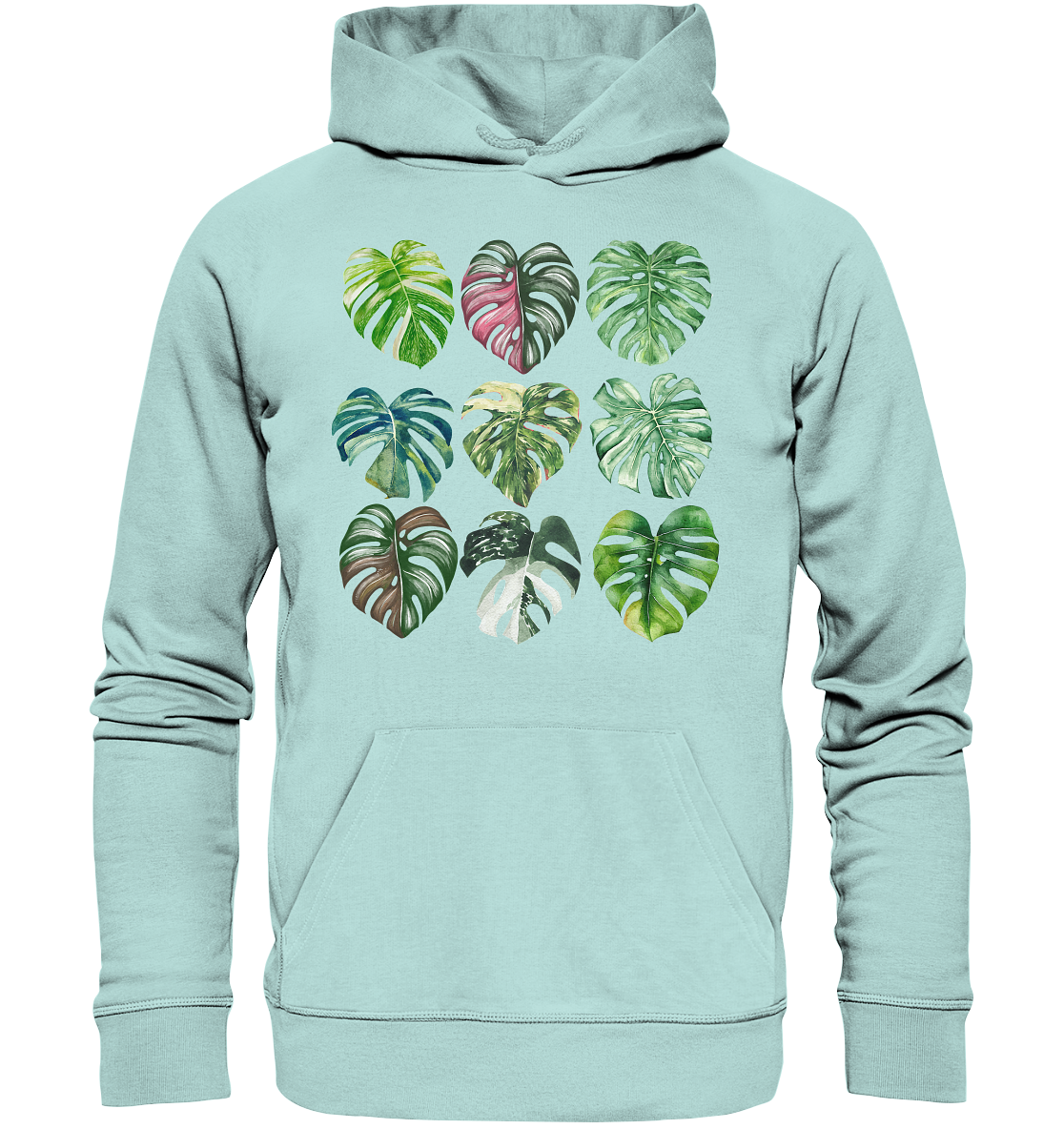 Full of Monstera - Organic Basic Hoodie