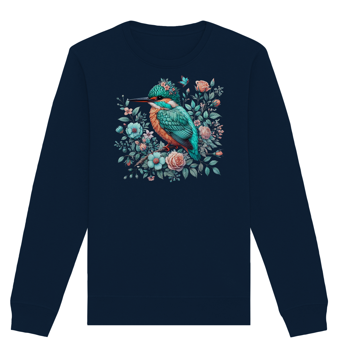 Eddie Eisvogel - Organic Basic Unisex Sweatshirt