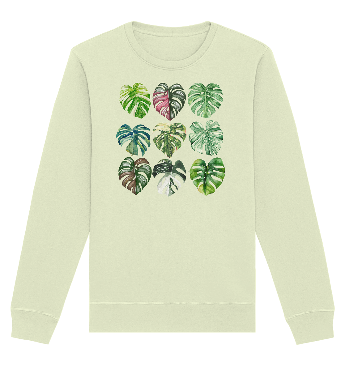 Full of Monstera - Organic Basic Unisex Sweatshirt