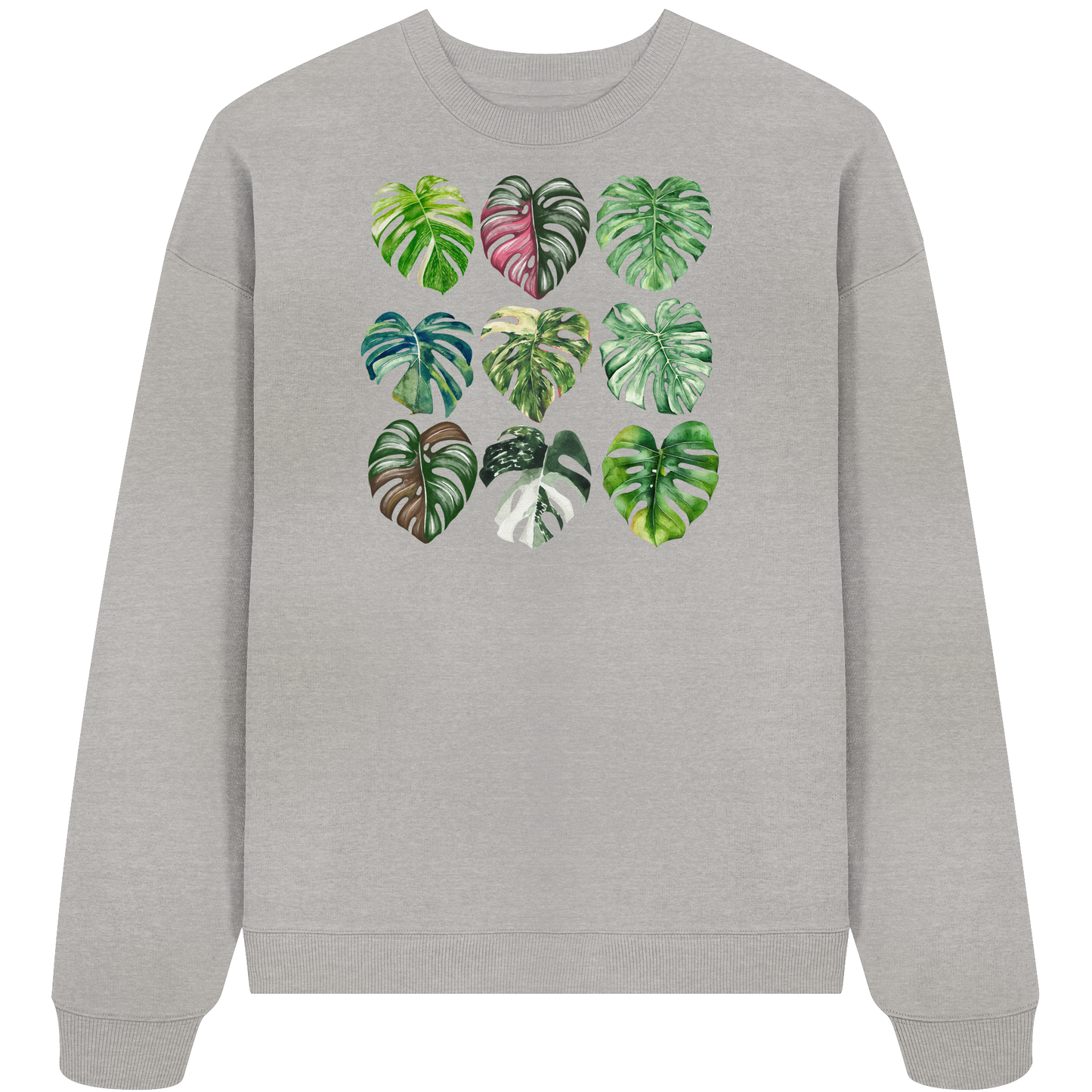Full of Monstera - Organic Oversize Sweatshirt