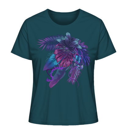 Purple Jungle - Ladies Organic Shirt