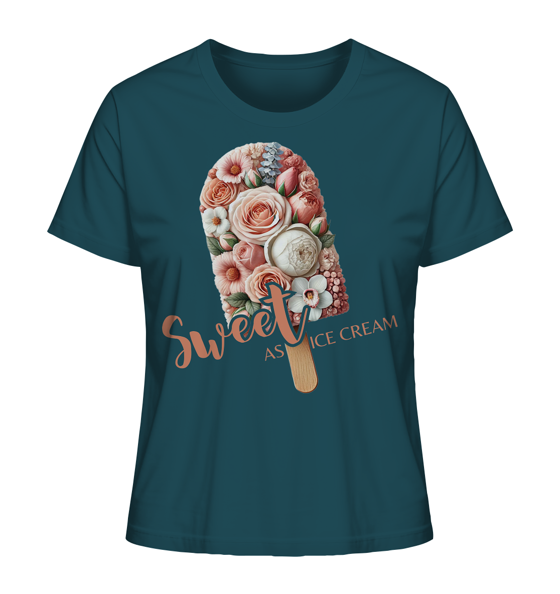 Sweet as Ice Cream - Ladies Organic Shirt