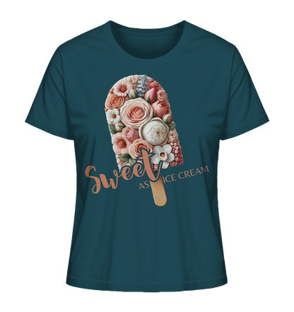 Sweet as Ice Cream - Ladies Organic Shirt