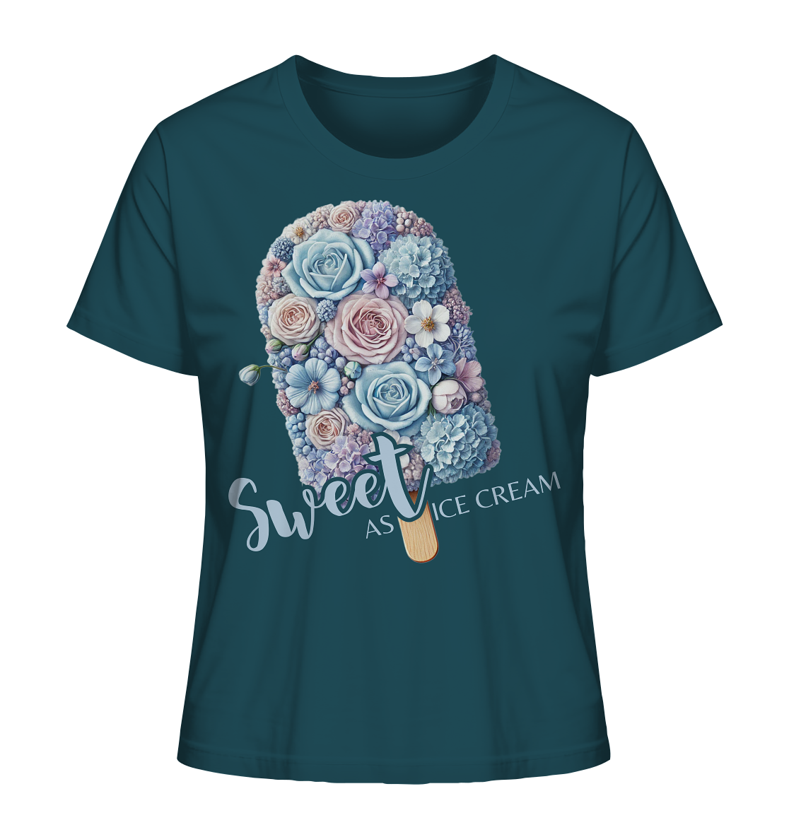 Sweet as Ice Cream - Ladies Organic Shirt