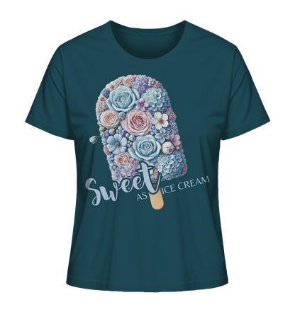 Sweet as Ice Cream - Ladies Organic Shirt