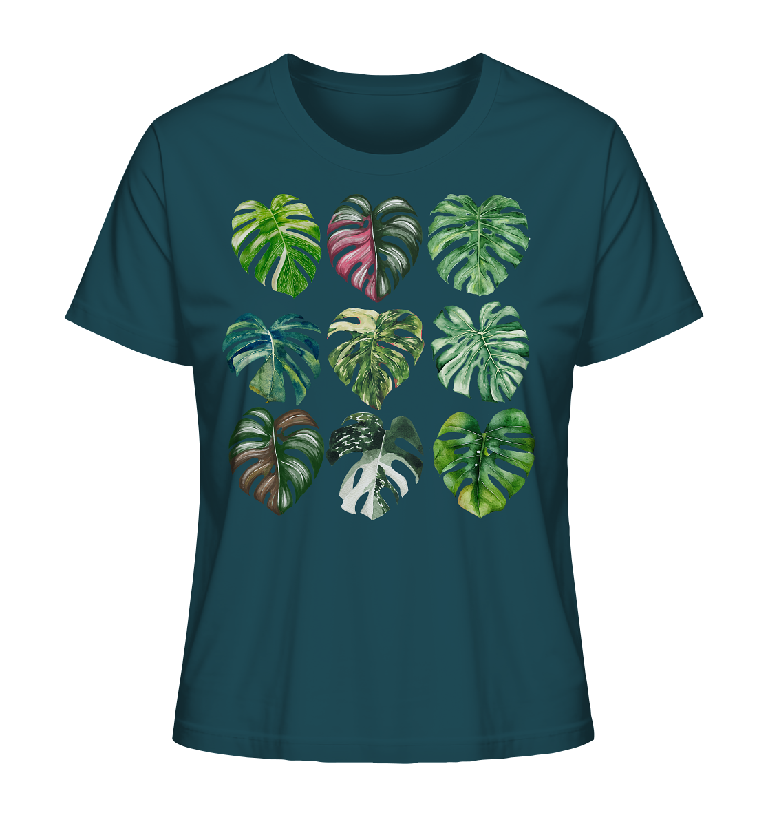 Full of Monstera - Ladies Organic Shirt