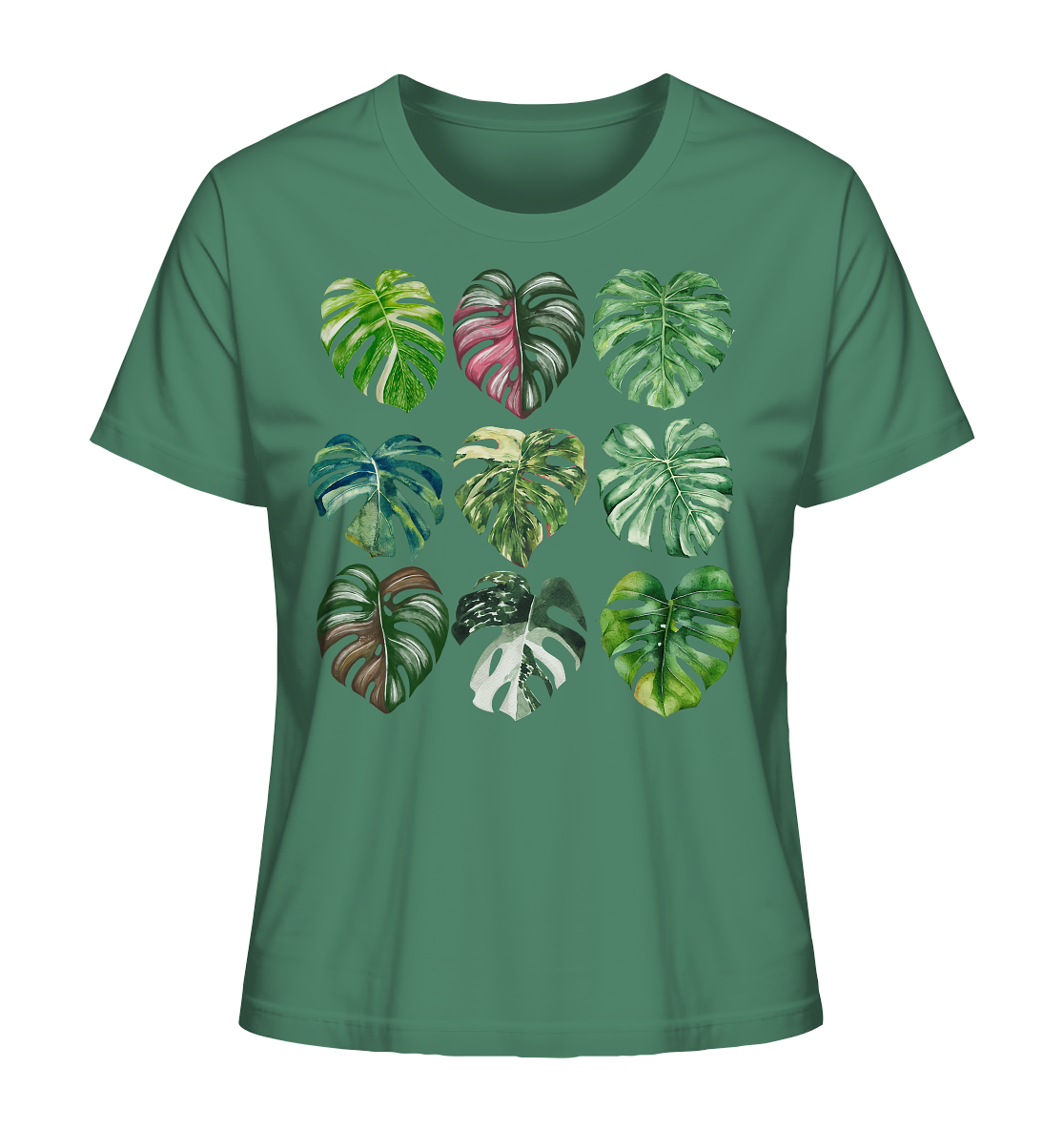 Full of Monstera - Ladies Organic Shirt