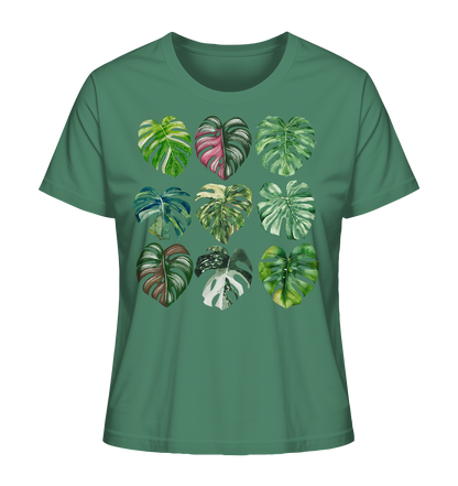 Full of Monstera - Ladies Organic Shirt