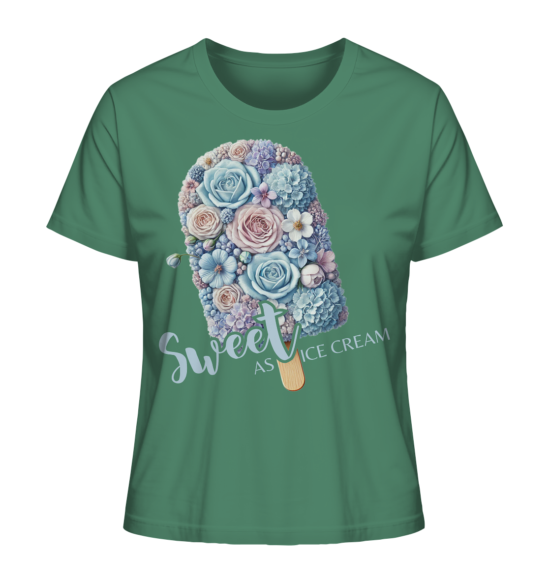Sweet as Ice Cream - Ladies Organic Shirt