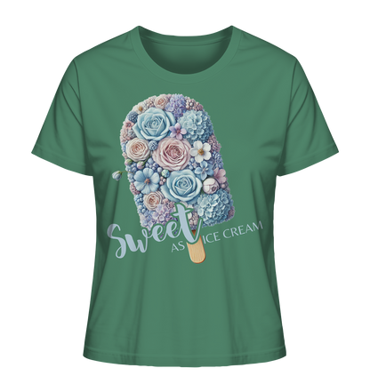 Sweet as Ice Cream - Ladies Organic Shirt