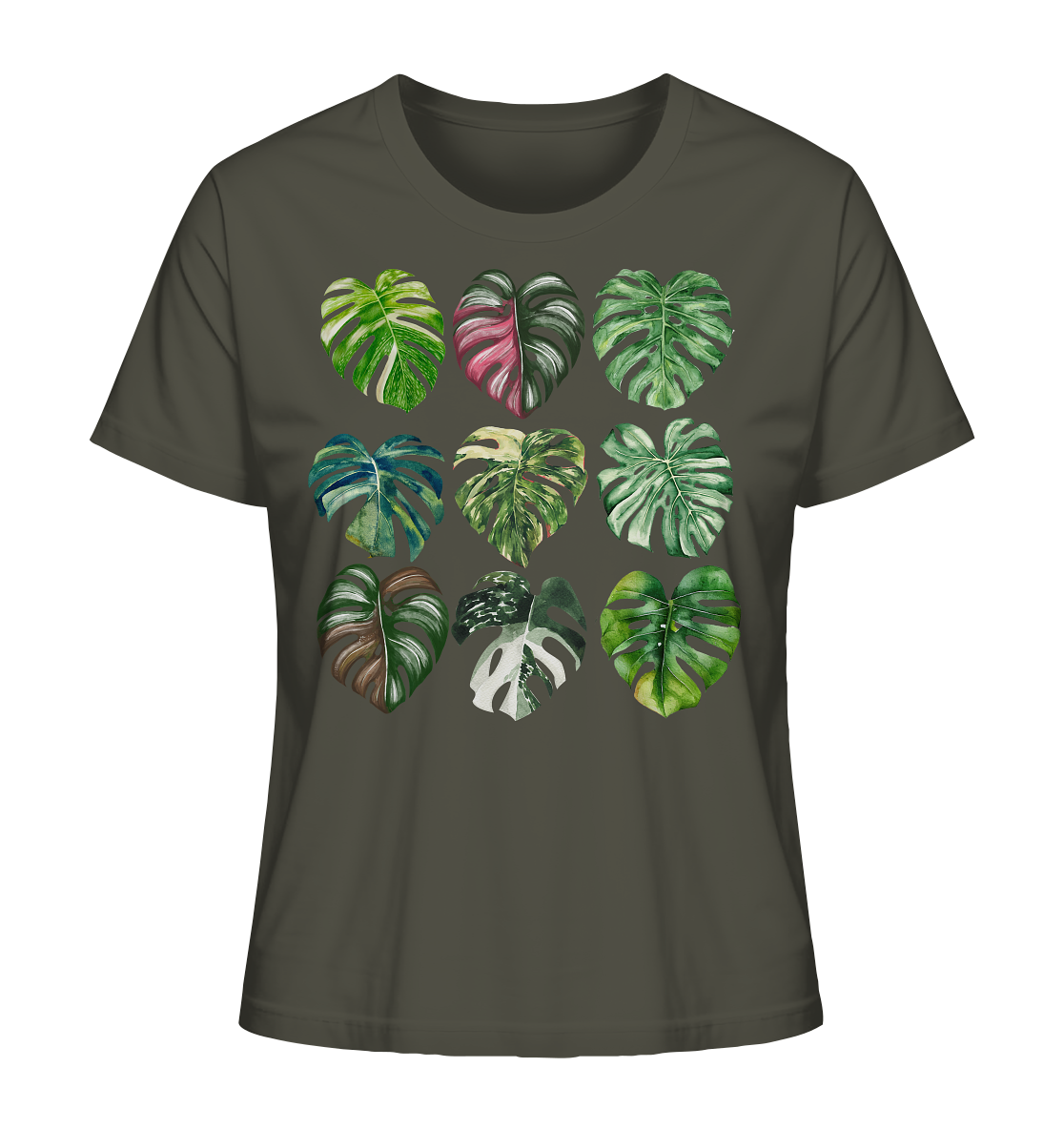 Full of Monstera - Ladies Organic Shirt