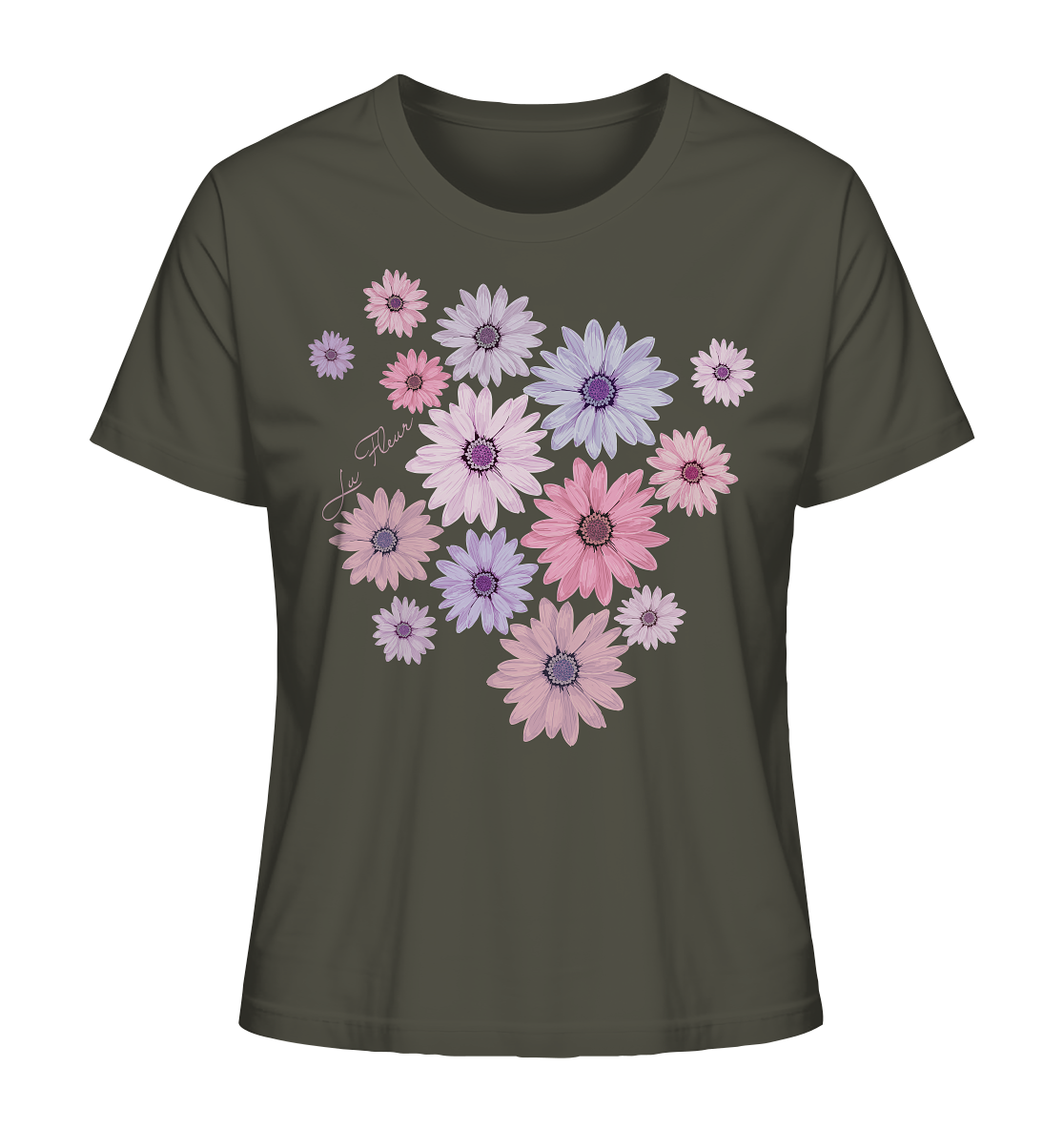 Full of Flowers - Ladies Organic Shirt