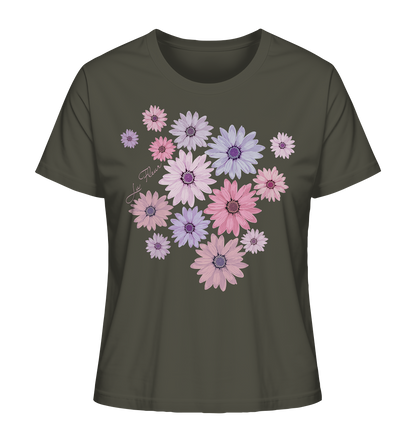 Full of Flowers - Ladies Organic Shirt