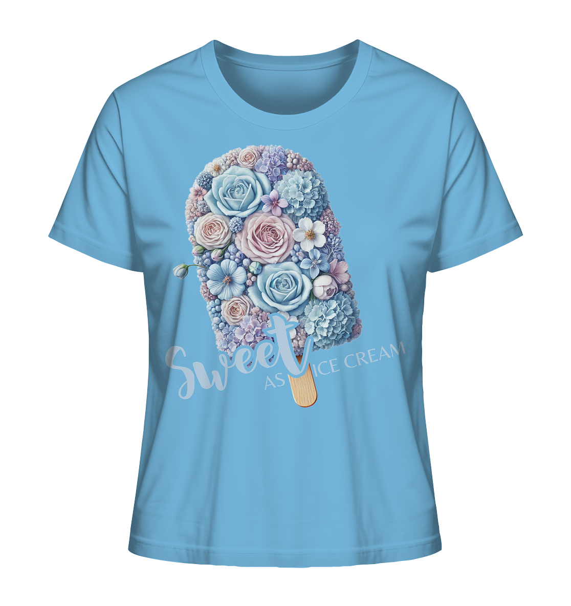 Sweet as Ice Cream - Ladies Organic Shirt