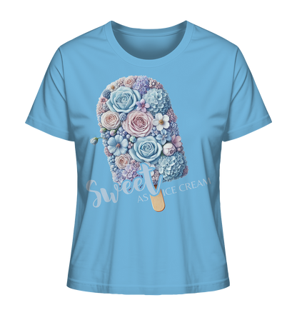 Sweet as Ice Cream - Ladies Organic Shirt