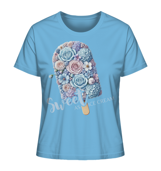 Sweet as Ice Cream - Ladies Organic Shirt