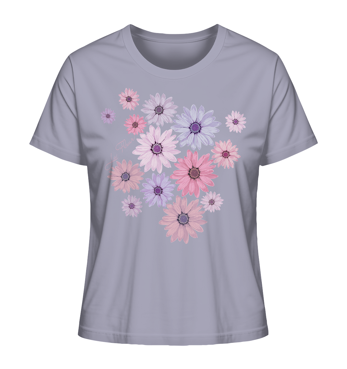 Full of Flowers - Ladies Organic Shirt