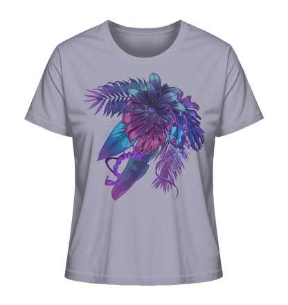 Purple Jungle - Ladies Organic Shirt