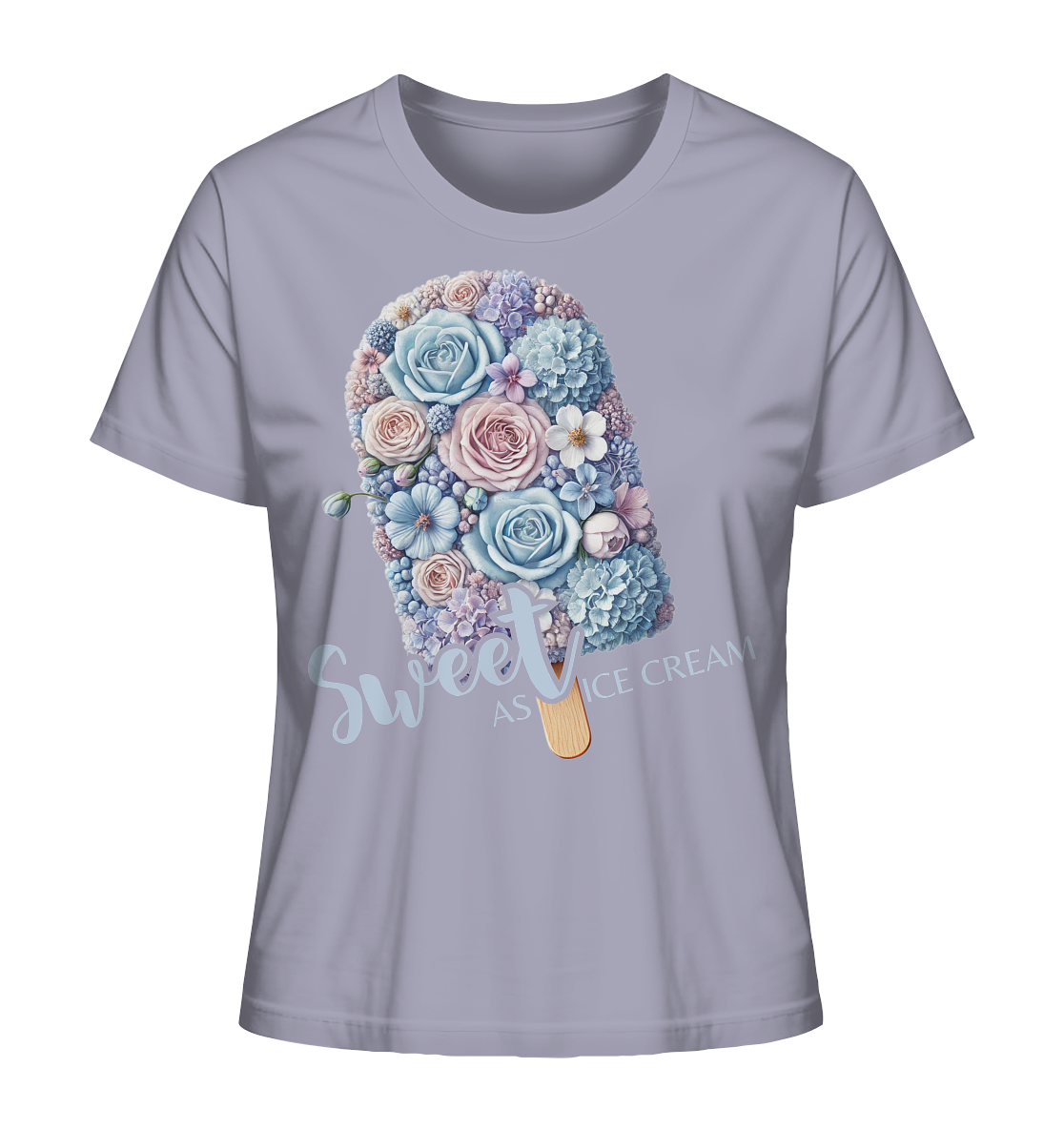 Sweet as Ice Cream - Ladies Organic Shirt