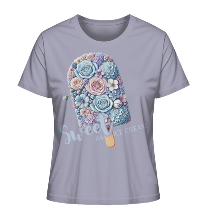 Sweet as Ice Cream - Ladies Organic Shirt