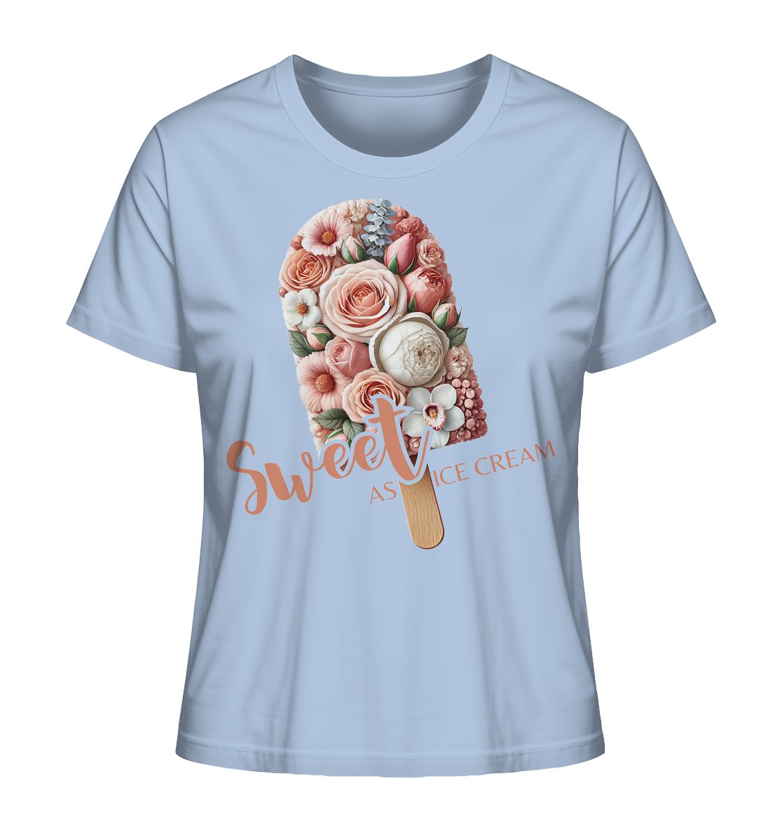 Sweet as Ice Cream - Ladies Organic Shirt