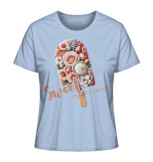 Sweet as Ice Cream - Ladies Organic Shirt