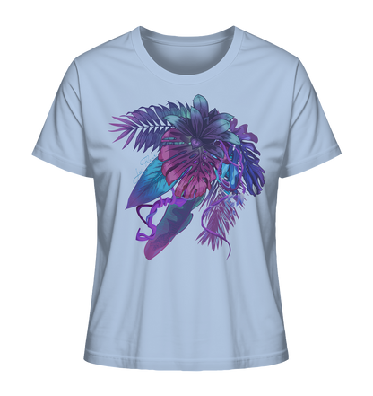 Purple Jungle - Ladies Organic Shirt