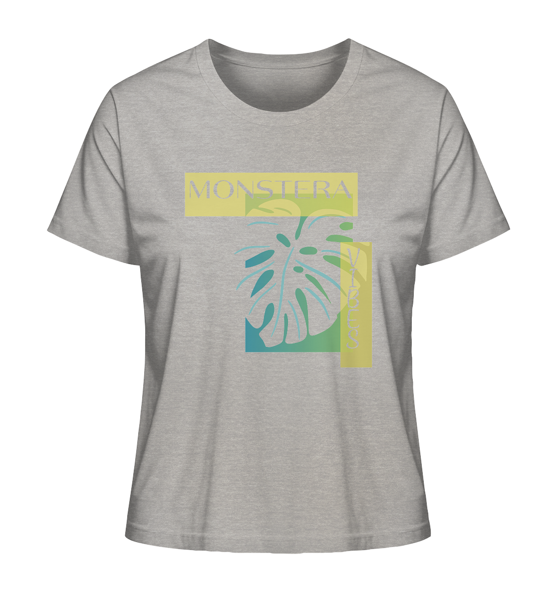 Monstera Vibes - Ladies Organic Shirt