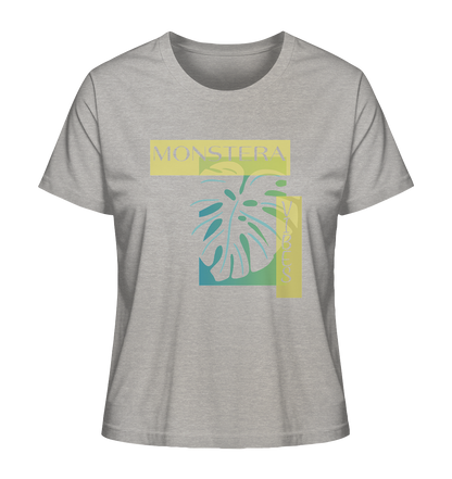 Monstera Vibes - Ladies Organic Shirt