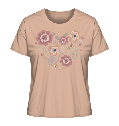 Blooming Heart - Ladies Organic Shirt