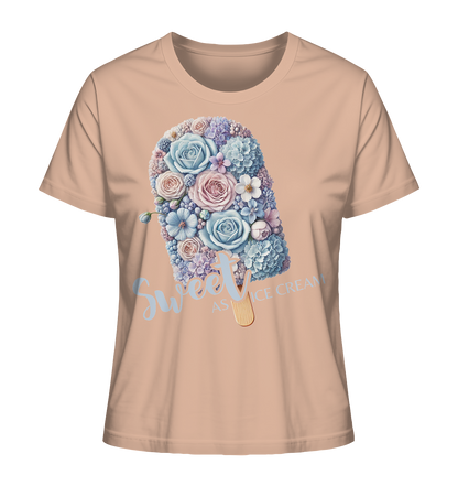 Sweet as Ice Cream - Ladies Organic Shirt