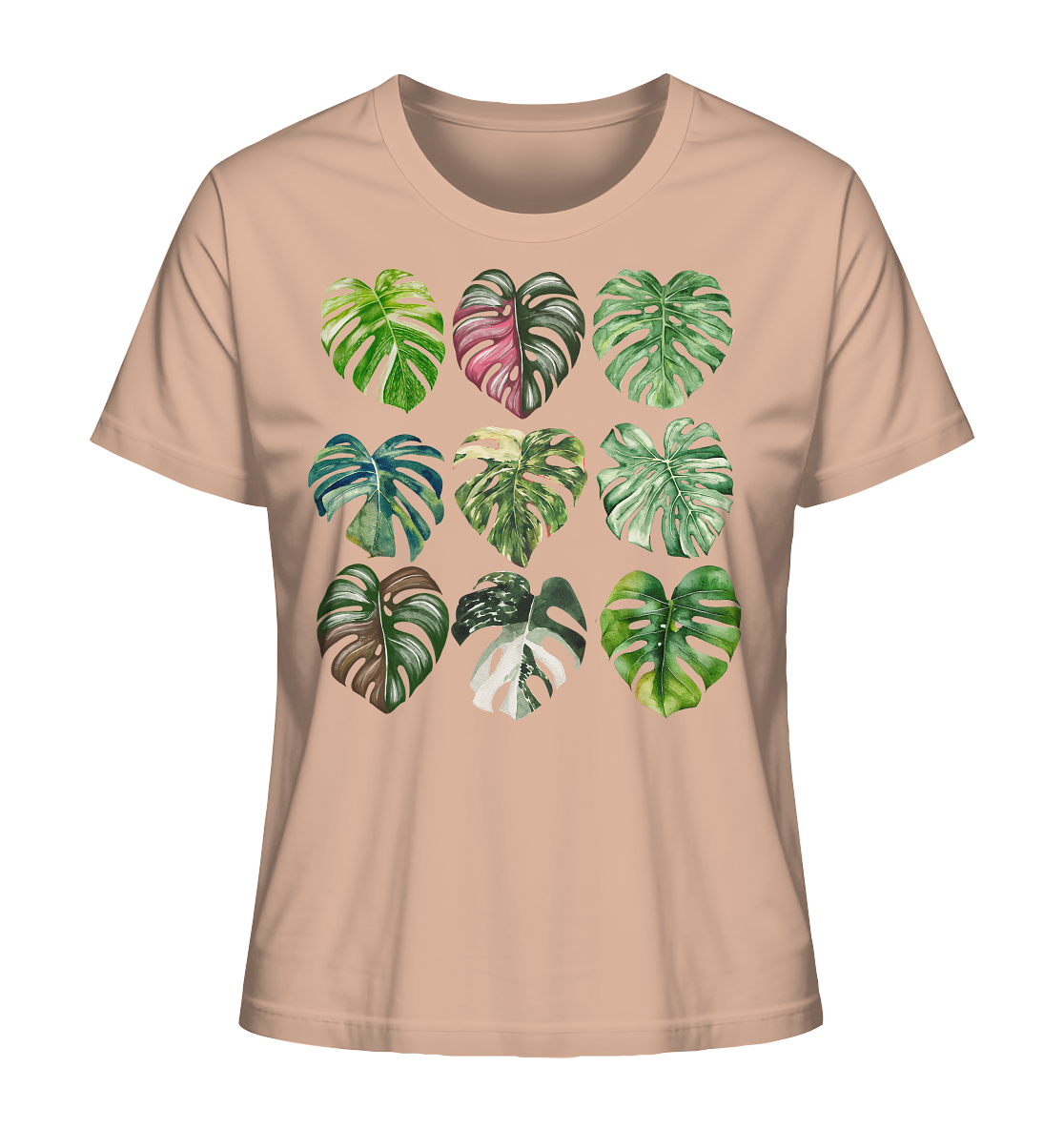Full of Monstera - Ladies Organic Shirt