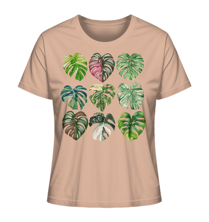 Full of Monstera - Ladies Organic Shirt