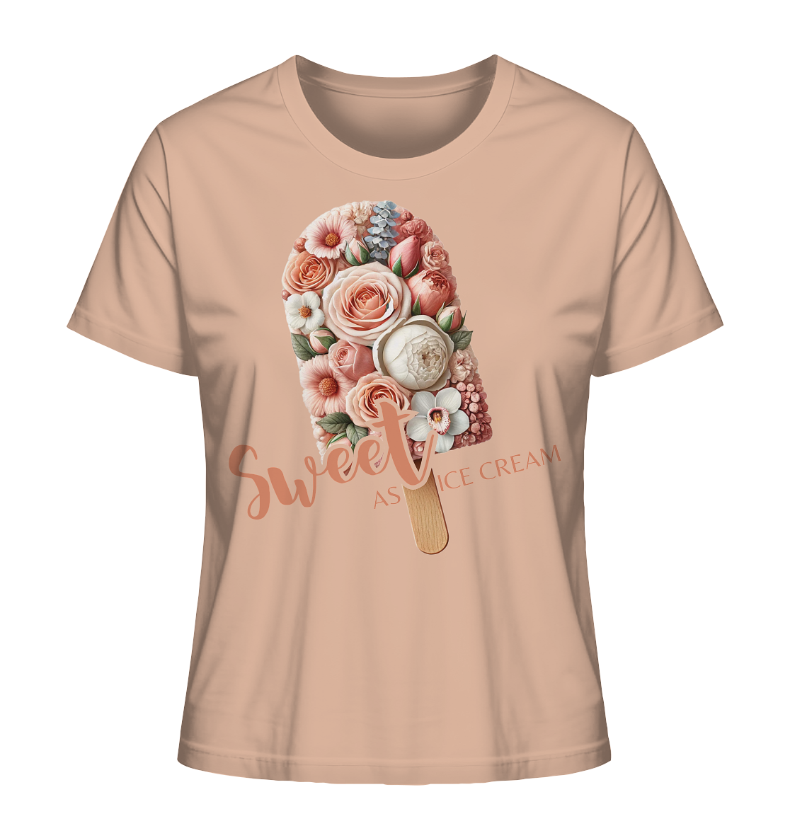 Sweet as Ice Cream - Ladies Organic Shirt
