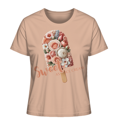 Sweet as Ice Cream - Ladies Organic Shirt