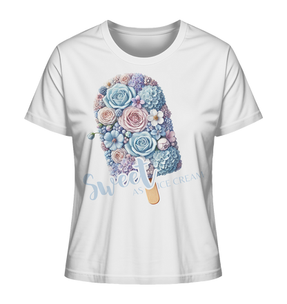 Sweet as Ice Cream - Ladies Organic Shirt