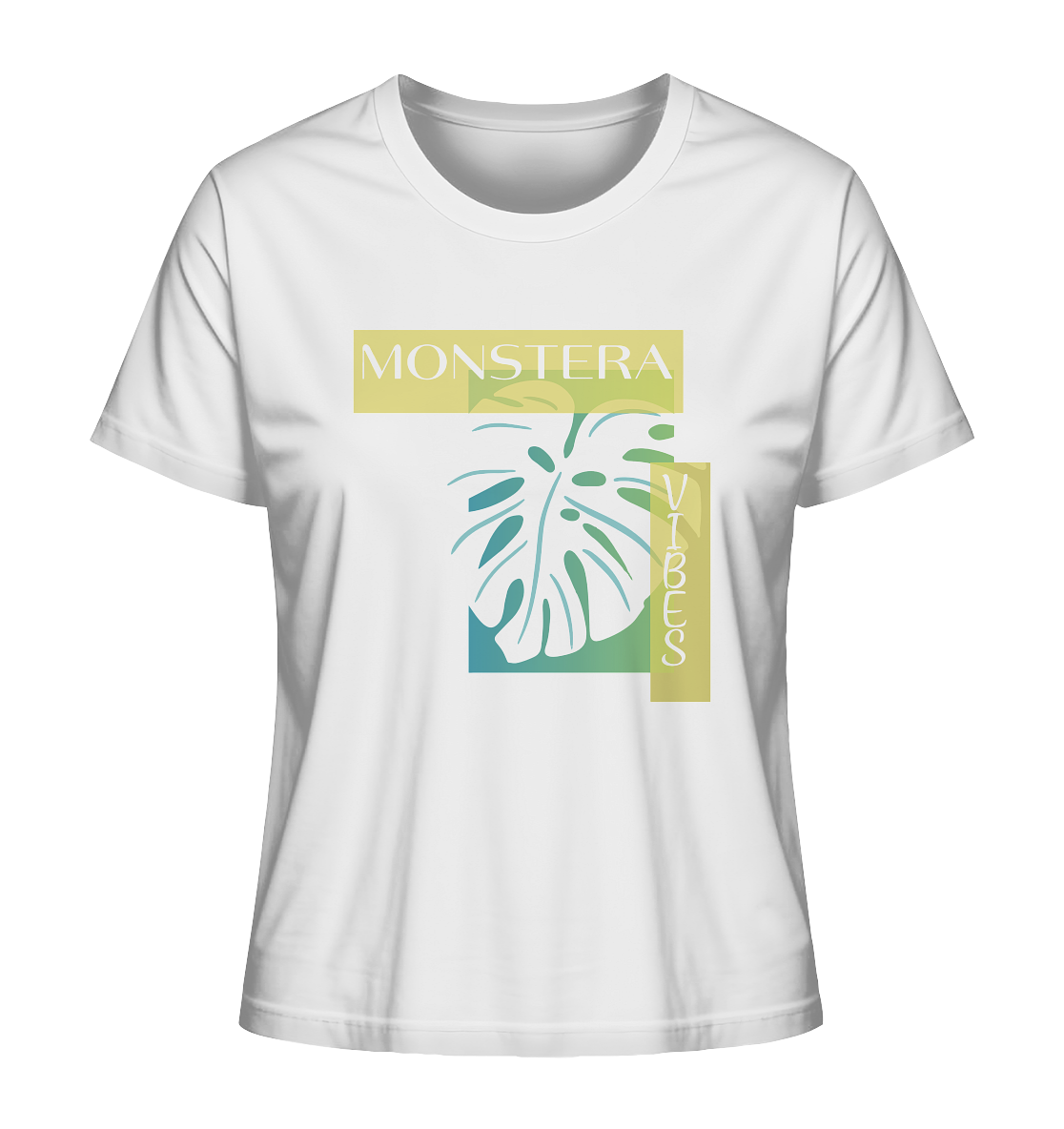 Monstera Vibes - Ladies Organic Shirt