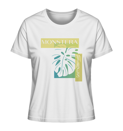 Monstera Vibes - Ladies Organic Shirt