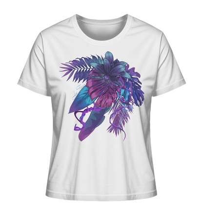 Purple Jungle - Ladies Organic Shirt