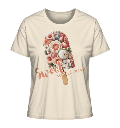 Sweet as Ice Cream - Ladies Organic Shirt