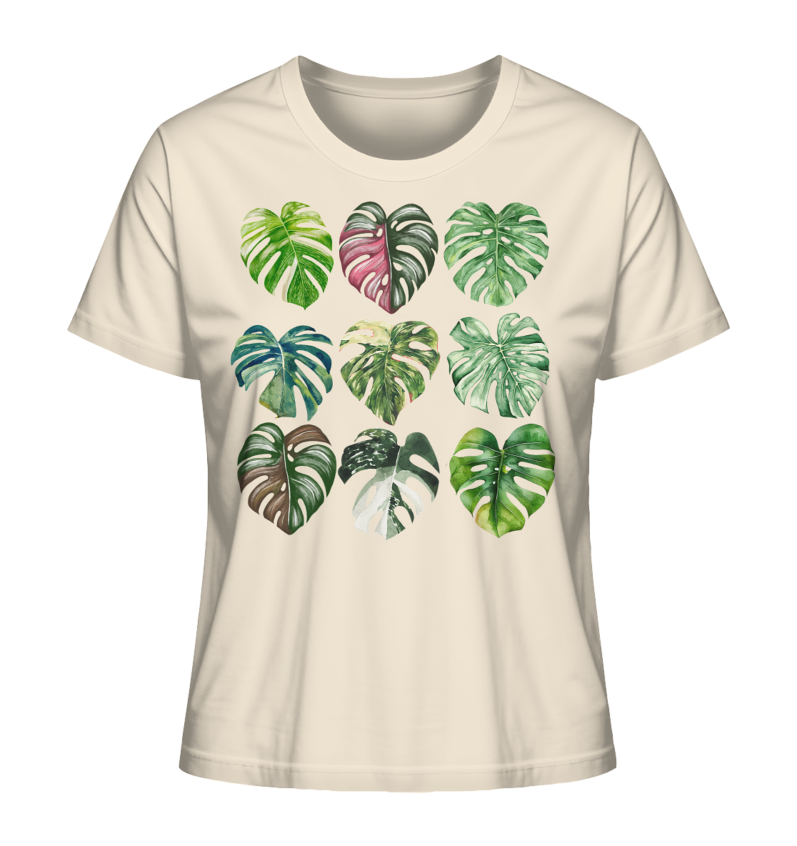 Full of Monstera - Ladies Organic Shirt