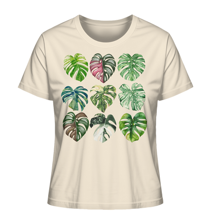 Full of Monstera - Ladies Organic Shirt