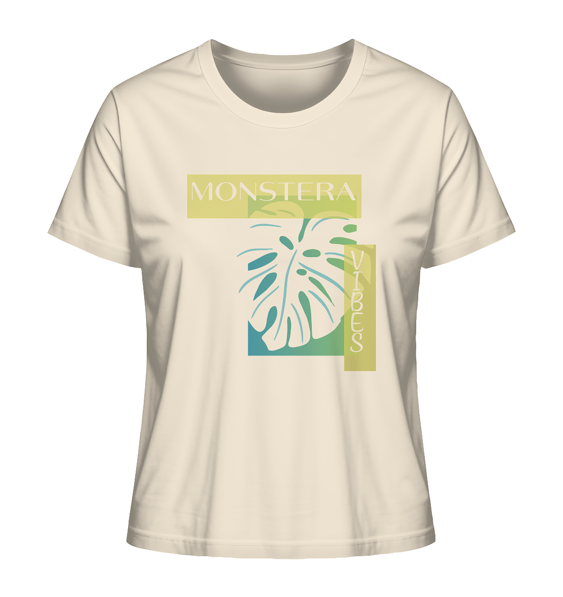Monstera Vibes - Ladies Organic Shirt