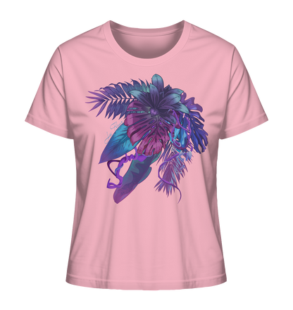 Purple Jungle - Ladies Organic Shirt