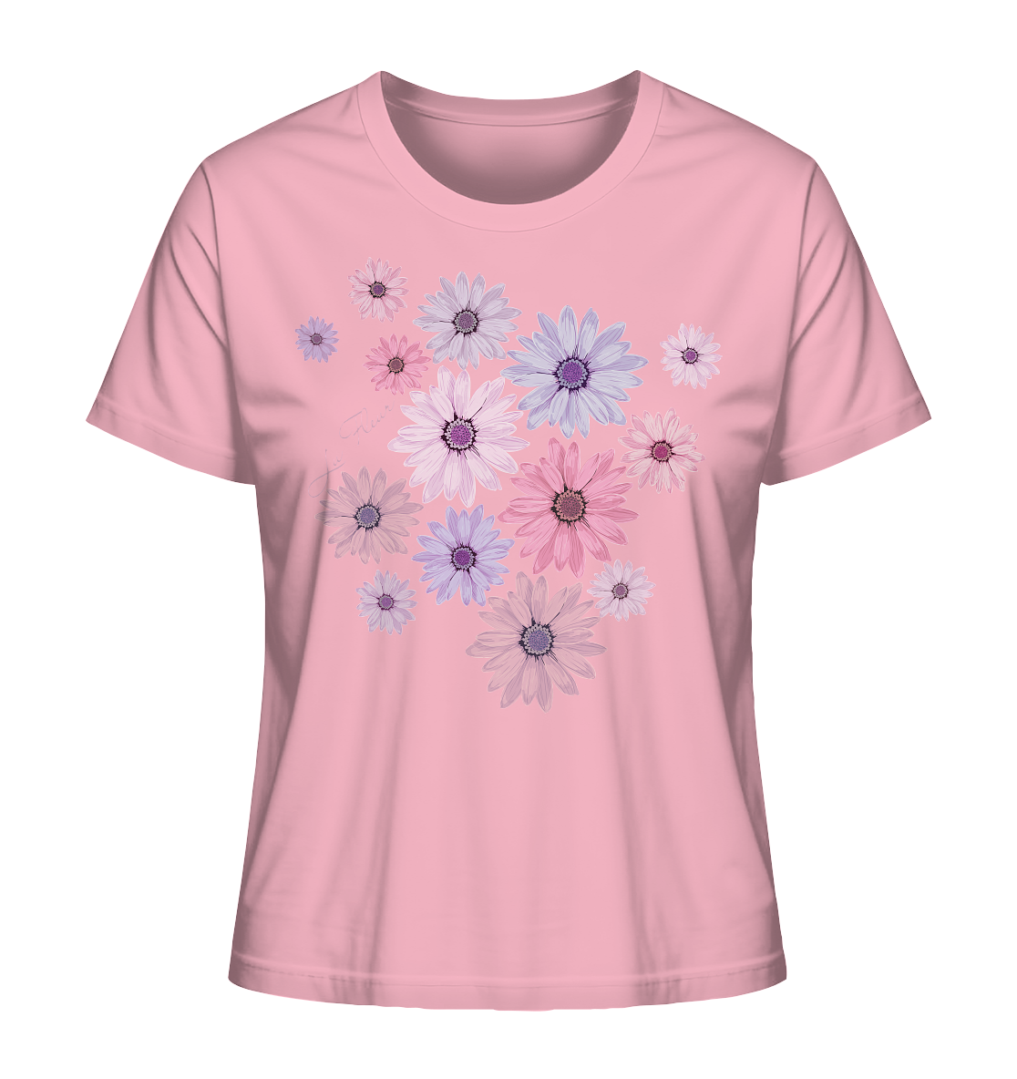 Full of Flowers - Ladies Organic Shirt
