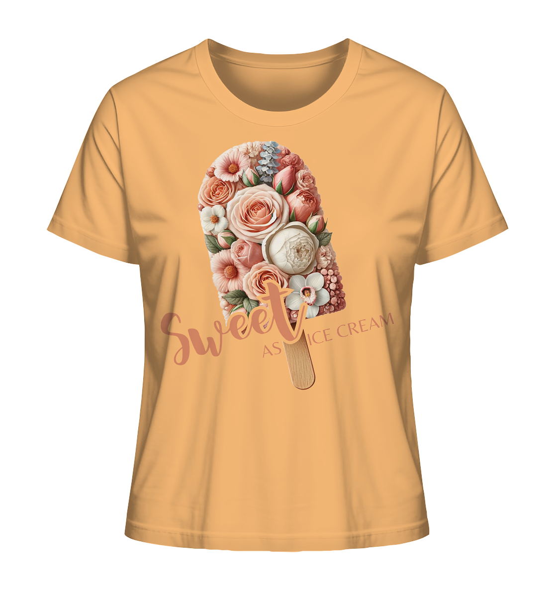 Sweet as Ice Cream - Ladies Organic Shirt