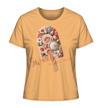 Sweet as Ice Cream - Ladies Organic Shirt