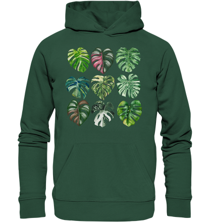 Full of Monstera - Organic Basic Hoodie